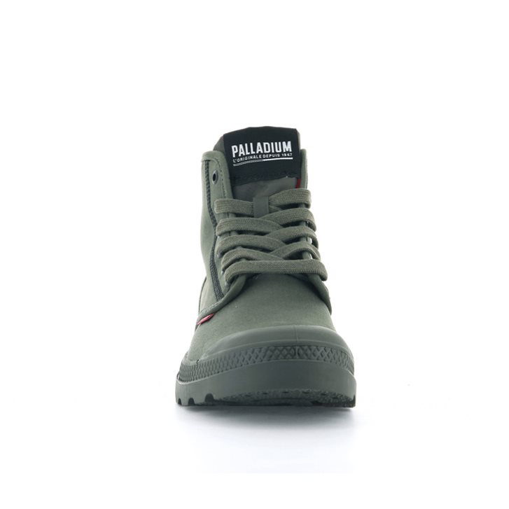 Bottes Palladium Pampa Dare 2 Survive Femme Vert Olive | FR FRK287P